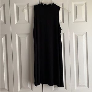 Topshop Mock Neck Dress